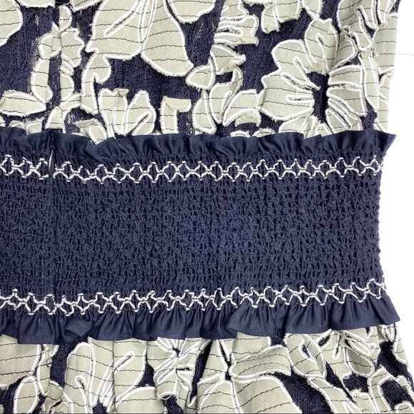 Zac Zac Posen Mika Floral-Appliquéd Gown Dress New - Picture 9 of 11